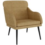 vidaXL Fotelj rjav 63x76x80 cm žamet, (20929328) | Shoptok.si