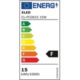 Xled CL-FCO015 15W Nadgradna elipsasta LED lampa otporna,6400K,115x215mm | Eponuda.com