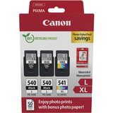 Canon Tinte PG-540L/CL-541XL 5224B015 3er Multipack (2xBK/Colot) inkl. Fotopapier" | shoptok.hr