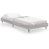 Maison Chic Posteljni okvir - Enojna postelja - Postelja za odrasle siva sonoma 75x190 cm inženirski les-J15260, (21773186) | Shoptok.si