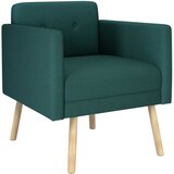  Ukrasna fotelja Tamnozelena Tkanina | shoptok.hr