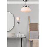  Där Lighting CAD0150 - Kupatilski prislonjen luster CADEN 1xE27/60W/230V IP44 sjajni hrom | Eponuda.com