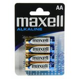 Maxell baterija alkalna AA 4kom Cene