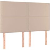  Krevet s oprugama i madrac cappuccino 140x190cm od umjetne kože | shoptok.hr