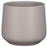 V Okrasni cvetlični lonec Amber (Ø 17 x v 15,5 cm, keramika, sivo-rjava) | Shoptok.si