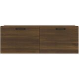  Stenska omarica rjavi hrast 100x36,5x35 cm inženirski les, (20716468) | Shoptok.si