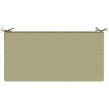  Jastuk za sjedalo SOEST 100% poliester Svijetlo zelena - Svijetlo zelena 120 x 80 x 15 cm Melange | shoptok.hr