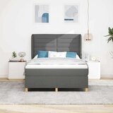  Podna opruga s madracem Tamno siva 90x190 cm Tamno siva tkanina - Tamno siva 140 x 190 cm Dizajn linija | shoptok.hr