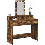  Toaletni stol Smeđa 100 x 41 x 140 cm Konstruirano drvo | shoptok.hr