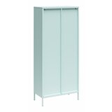 Støraa Svijetlo plava metalna vitrina 80x186x40 cm Luna – | shoptok.hr