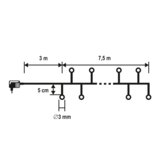 Home Dekorativna rasvjeta, LED svjetlosni niz - LC 768/WH | Eponuda.com
