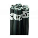 Rosfix SPOJINA ZA VARJENJE PLASTIKE PVC – TRAK 8 MM IN TRIKOTNIK 3,5 MM, 100 G, 280–300 °C | SIVA/BELA, (5000076077) | Shoptok.si