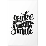  Plakat - Wake Up and Smile 40x60 Bez okvira s margom | shoptok.hr