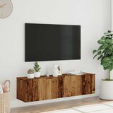  Zidni TV ormarić staro drvo 120x30x30 cm konstruirano drvo | shoptok.hr