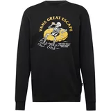 Vans Sweater majica 'PERMANENT VACATION CREW' žuta / crna / bijela