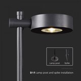  LED spoljašnja lampa LED/7W/230V 3000K IP65 crna 102 cm | Eponuda.com