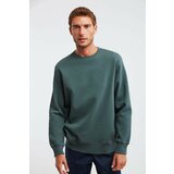GRIMELANGE Sweatshirt - Green - Relaxed fit Cene