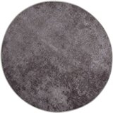  Pralna preproga siva Ø 200 cm protizdrsna | Shoptok.si