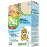 BABY KING Organic sedam žitarica sa mlekom, 200gr | Eponuda.com
