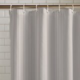 Catherine Lansfield Zavesa za tuš 180x180 cm Timeless Stripe – u