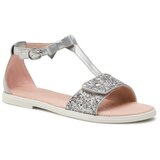 Geox Sandali J S.Karly G.A J0235A 0NFEW C1007 S Silver | Shoptok.si