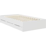  Okvir za krevet Bijelo 90 x 200 cm Inženjersko Drvo | shoptok.hr
