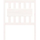 Uzglavlje za krevet bijelo 80 5x4x100 cm od masivne borovine | shoptok.hr