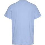 Tommy Jeans Majica mornarska / pastelno modra / bela | Shoptok.si