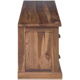 TV stalak s ladicama Prirodna 110 x 30 x 40 cm Čvrsto teak drvo | Eponuda.com