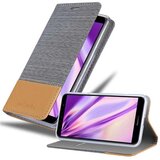 Cadorabo Ohišje, združljiv s Huawei v svetlo sivo rjavi barvi - zaščitni pokrov z magnetnim zapiranjem, stoječo funkcijo in režo za kartico, (20570298) | Shoptok.si