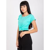 BASIC Feel Good T-shirt-RV-BZ-4622.37-turquoise | Shoptok.si