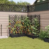  Vrtna saksija 5 pcs Crna 120 x 120 x 125,5 cm Plastika | Eponuda.ba