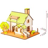 3d eko drvena slagalica - ZELENA BAJKA