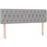  Box spring postelja z vzmetnico LED svetlo siva 140x190cm blago, (20724642) | Shoptok.si