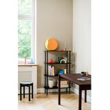 noo.ma Crni regal u dekoru hrasta 80x127x35 cm Teidi – | shoptok.hr