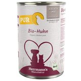  Ekonomično pakiranje Herrmann's Bio čisto meso 24 x 400 g - Bio piletina | shoptok.hr