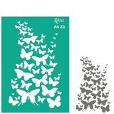 Rosa Samoljepljiva šablona Talent A4 - uzorak br. 28 | shoptok.hr