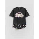Reserved Pidžama Hello Kitty i prijatelji - tamnosivo | shoptok.hr