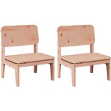  Vrtne stolice 2 kom 60x52 5x72 cm od masivnog drva duglazije | shoptok.hr