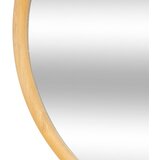 Atmosphera Zidno ogledalo KIM, prečnik 55 cm, od kaučukovog drveta | Eponuda.com