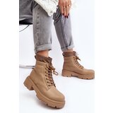 Boto Women's ankle boots with sock in beige by Rivella | Shoptok.si