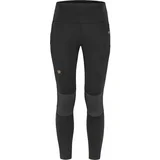 Fjällräven Hlače na otvorenom Abisko Trekking Tights Pro W Black/Iron Grey S