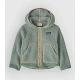 Retro Pile Kids Jakna cover green