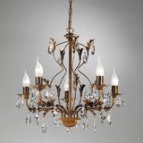 Lesnina XXXL ONLI - Luster na lancu TERESA 5xE14/6W/230V bronzan | Eponuda.com
