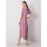 RUE PARIS Dress-RV-SK-R4889.09-dark pink | shoptok.hr