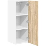 vidaXL Viseča omarica Riga 2 pcs Sonoma hrast in bela 30 x 31 x 80 cm | Shoptok.si