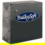 BulkySoft salveta crna 33x33cm 100/1 2sl (20 pak) u