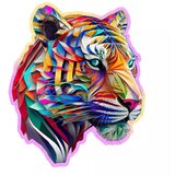 WOODEN CITY Colorful Tiger Wooden Puzzle M (150 delova) Cene