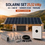 SOLARNI SET 25,52 kWp – TONGWEI 580 W + SUNWAYS 25 kW Cijene