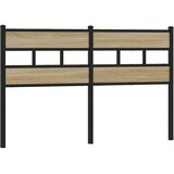  Zamjensko uzglavlje boja hrasta sonome 150 cm željezo i konstruirano drvo | shoptok.hr